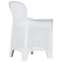 7-Delige Tuinset Rattan-Look Kunststof