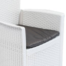 7-Delige Tuinset Rattan-Look Kunststof