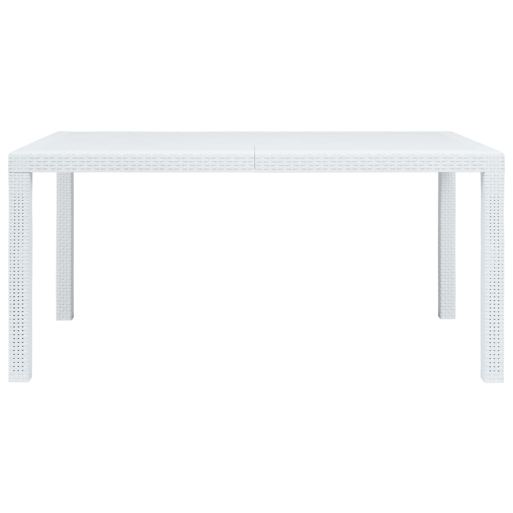 7-Delige Tuinset Rattan-Look Kunststof