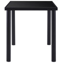 Eettafel Gehard Glas Zwart