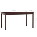 Eettafel Grenenhout