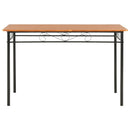 Eettafel 120X70X75 Cm Mdf Bruin