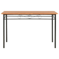 Eettafel 120X70X75 Cm Mdf Bruin
