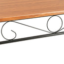 Eettafel 120X70X75 Cm Mdf Bruin