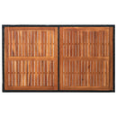 7-Delige Tuinset Poly Rattan Acaciahout