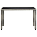 5-Delige Tuinset Met Kussens Poly Rattan