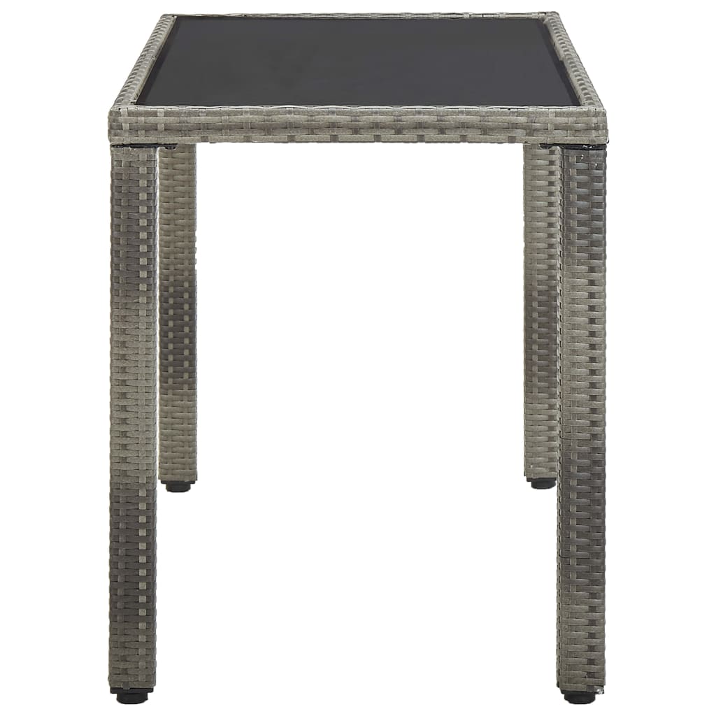 5-Delige Tuinset Met Kussens Poly Rattan