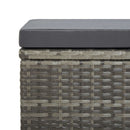 5-Delige Tuinset Met Kussens Poly Rattan