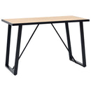 Eettafel Mdf Eikenkleurig