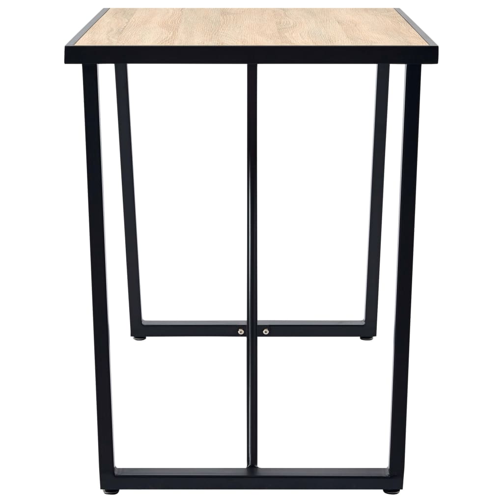 Eettafel Mdf Eikenkleurig