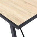 Eettafel Mdf Eikenkleurig