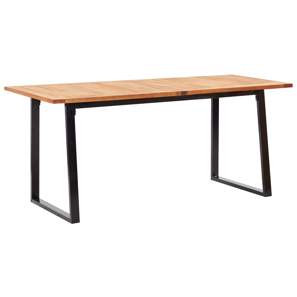 7-Delige Tuinset Poly Rattan En Acaciahout