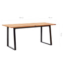 7-Delige Tuinset Poly Rattan En Acaciahout