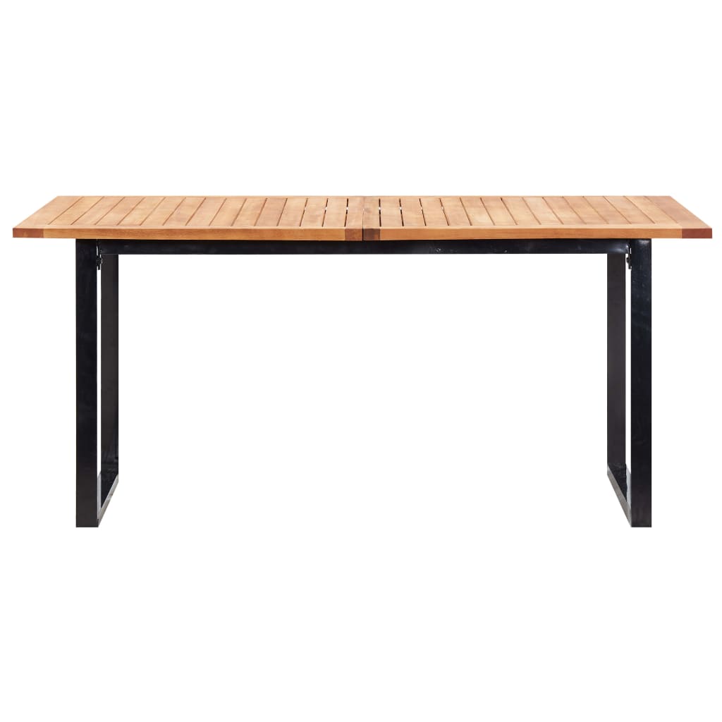 7-Delige Tuinset Poly Rattan En Acaciahout