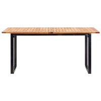 7-Delige Tuinset Poly Rattan En Acaciahout