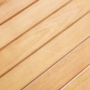 7-Delige Tuinset Poly Rattan En Acaciahout