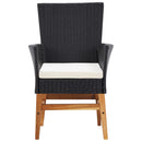 7-Delige Tuinset Poly Rattan En Acaciahout