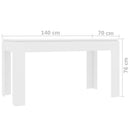 Tafel Wit Spaanplaat