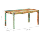 Eettafel Massief Gerecycled Hout