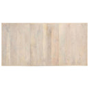 Eettafel 180X90X76 Cm Massief Gebleekt Mangohout