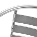 5-Delige Tuinset Aluminium Zilverkleurig