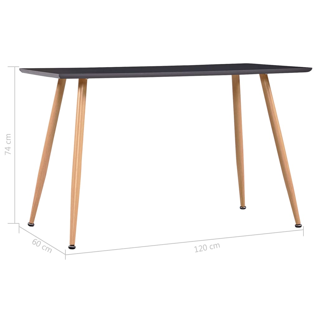 Eettafel 120X60X74 Cm Mdf