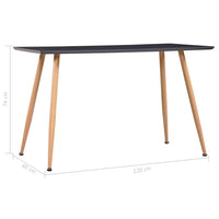 Eettafel 120X60X74 Cm Mdf