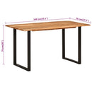 Eettafel Massief Acaciahout