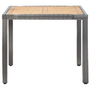 5-Delige Tuinset Met Kussens Poly Rattan
