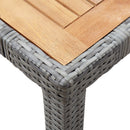 5-Delige Tuinset Met Kussens Poly Rattan