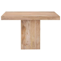 Eettafel 120X120X77 Cm Massief Mangohout
