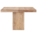 Eettafel 120X120X77 Cm Massief Mangohout