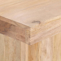 Eettafel 120X120X77 Cm Massief Mangohout