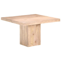 Eettafel 120X120X77 Cm Massief Mangohout