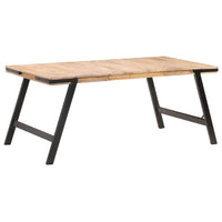 Eettafel 180X90X76 Cm Massief Mangohout