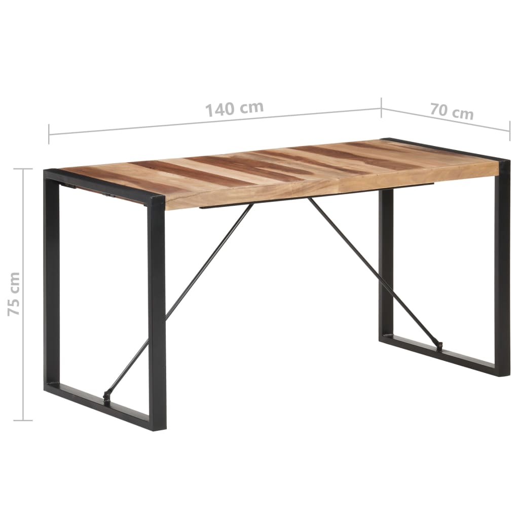 Eettafel Massief Hout