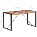 Eettafel Massief Hout