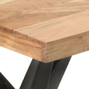 Eettafel Gebleekt