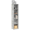 Cd-Kasten 21X16X93,5 Cm Bewerkt Hout Kleurig