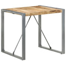 Eettafel Ruw Mangohout Grijs