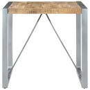 Eettafel Ruw Mangohout Grijs