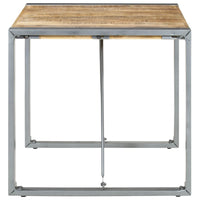 Eettafel Ruw Mangohout Grijs