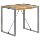 Eettafel Ruw Mangohout Grijs