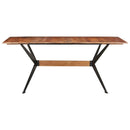 Eettafel 180X90X76 Cm Massief Mangohout