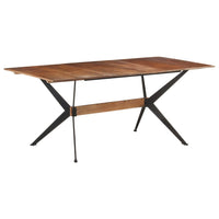 Eettafel 180X90X76 Cm Massief Mangohout