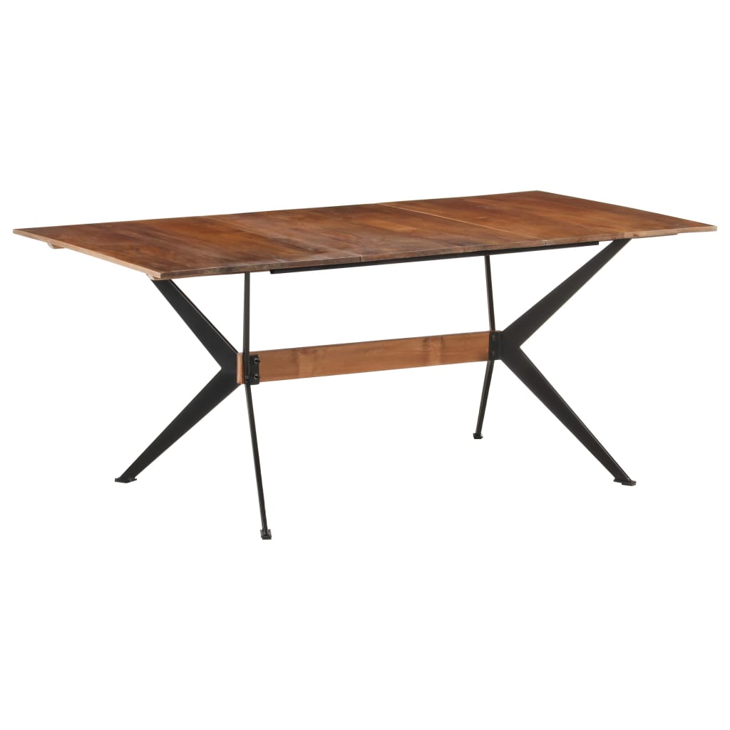 Eettafel 180X90X76 Cm Massief Mangohout