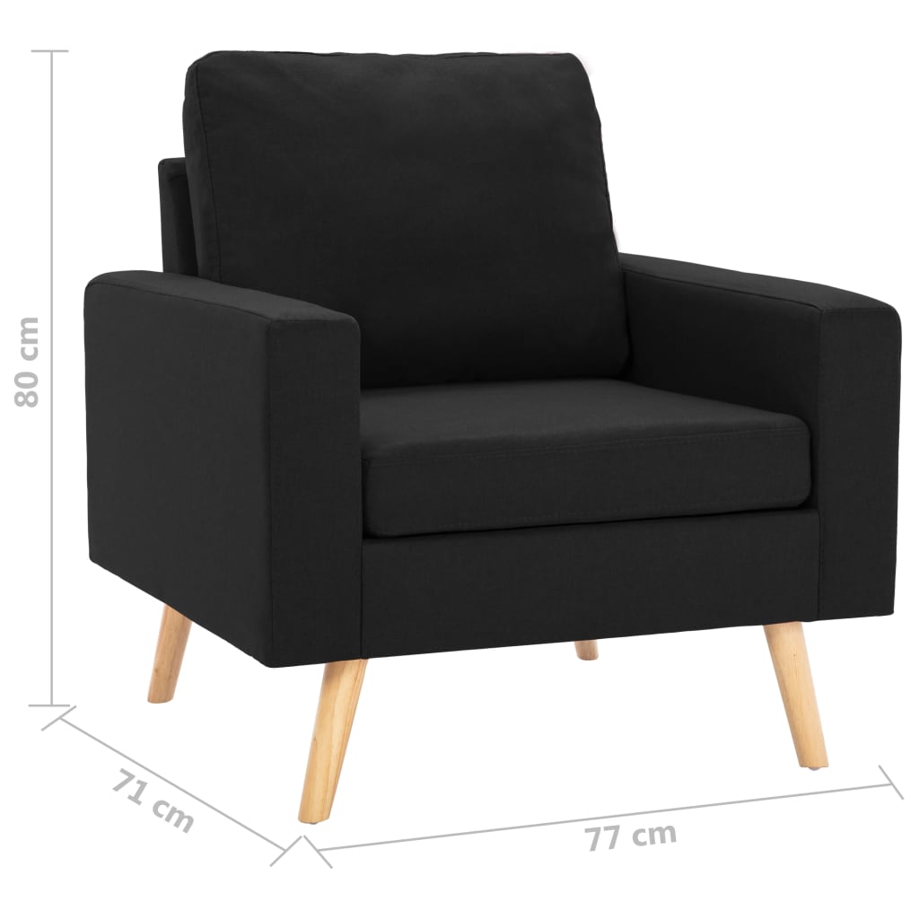2-Delig Bankstel Stof