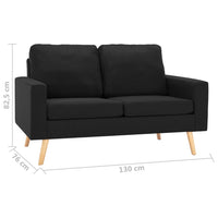 2-Delig Bankstel Stof