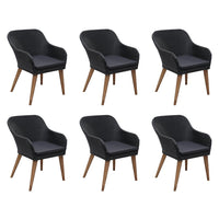7-Delige Tuinset Met Kussens Poly Rattan