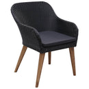 7-Delige Tuinset Met Kussens Poly Rattan